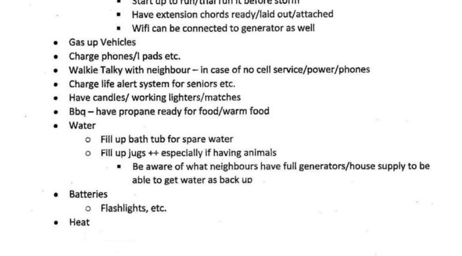 Are you prepared for Hurricane Fiona?