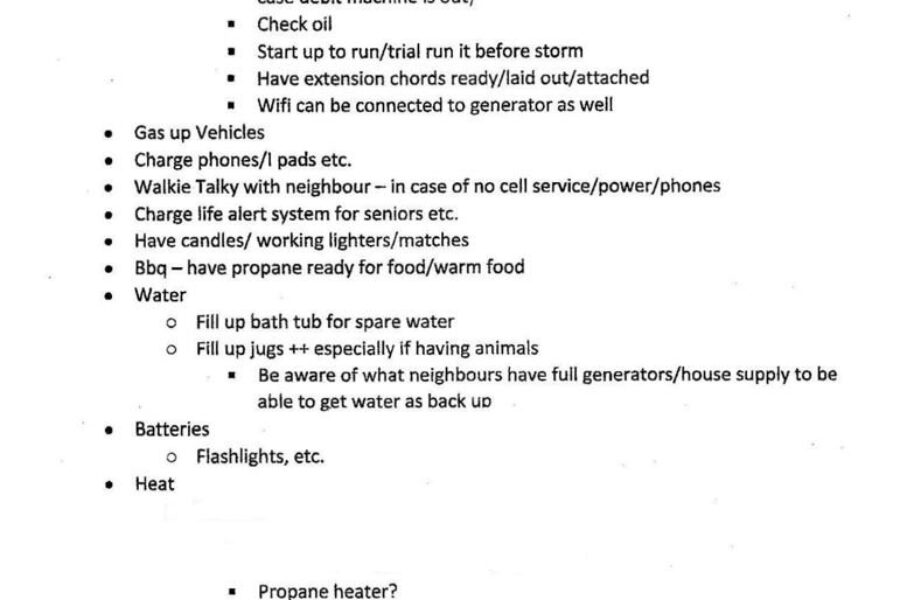 Are you prepared for Hurricane Fiona?