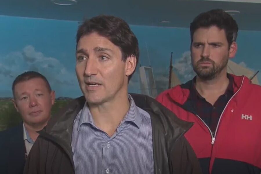 PM Tours Fiona Damage In NS and PEI