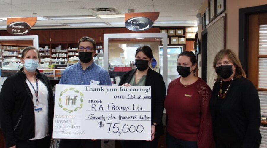 A Big Donation for Inverness Consolidated Memorial Hospital Charitable Foundation