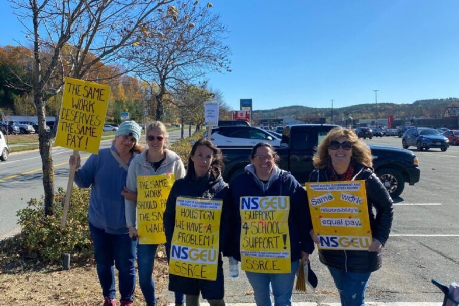 NSGEU School Support Workers Strikes Enter Second Week