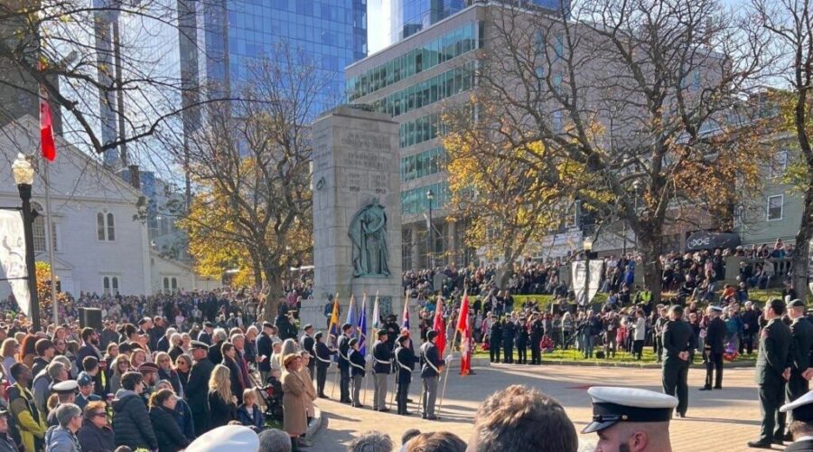 Remembrance Day in Nova Scotia