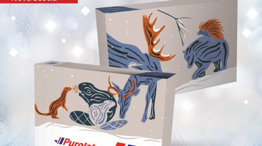 N.S. artist featured on Purolator holiday box