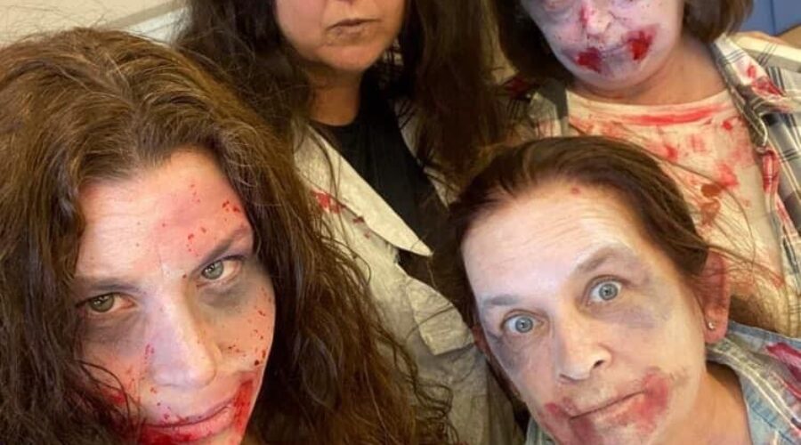 St Peters Residents Take Part in Zombie Walk for Wishes