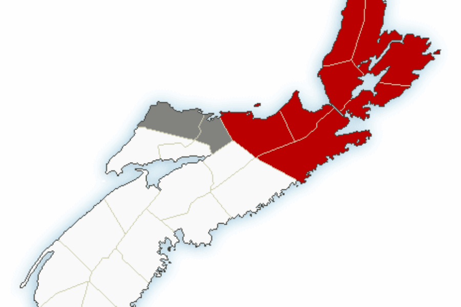 First Winter Storm Today For Eastern N.S.