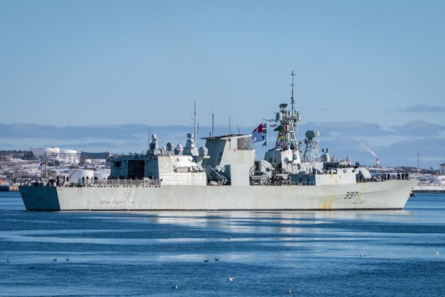 HMCS Fredericton Deploys to Mediterranean on Operation Reassurance