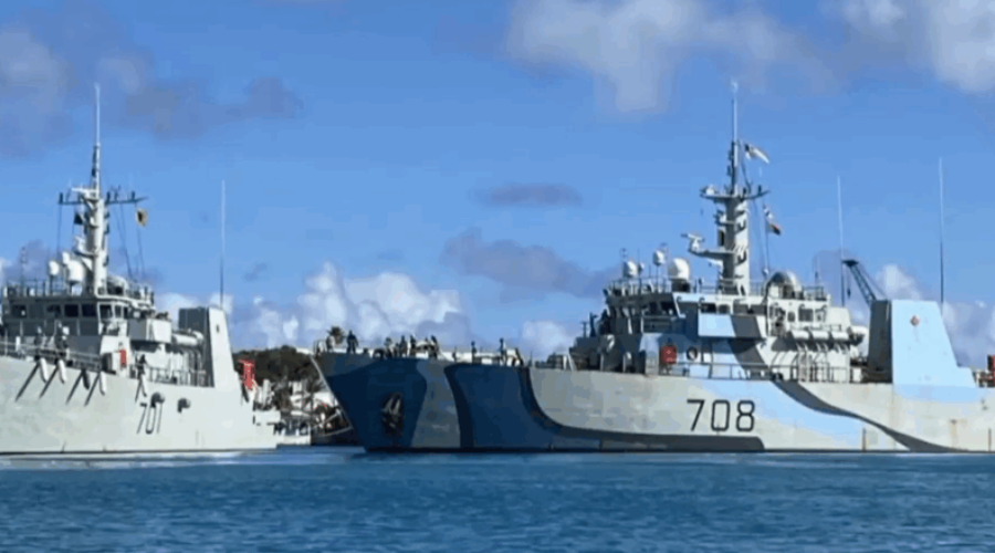 Ottawa Sends Two Naval Ships HMCS Glace Bay and Moncton to Haiti