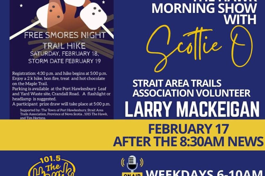 Scottie O chatted with Larry MacKeigan about the S’MORES Trail Hike for 2023