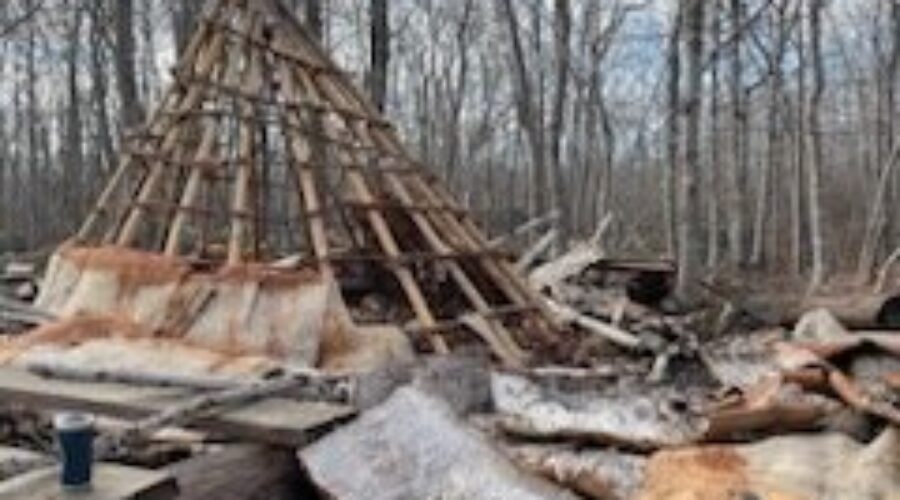 Queens RCMP Investigating wigwam vandalism