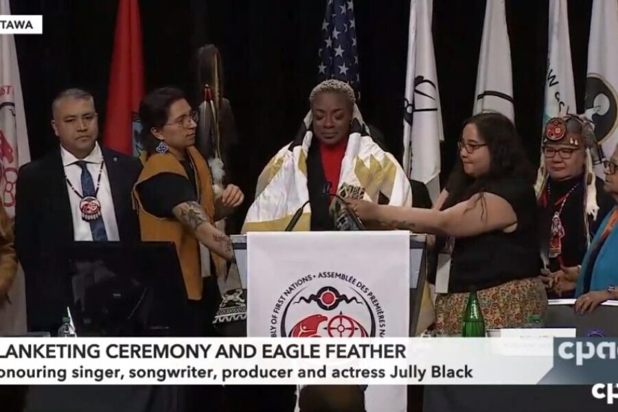 Jully Black honoured for anthem change