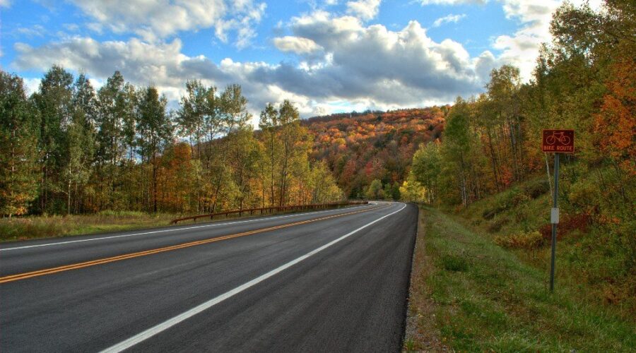 New twinned section of Highway 104 opened today