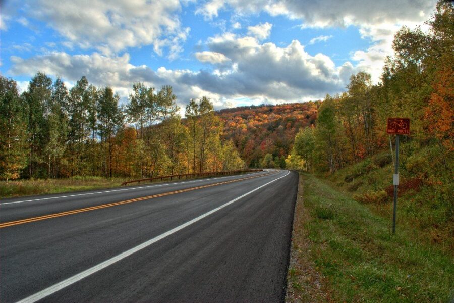 New twinned section of Highway 104 opened today