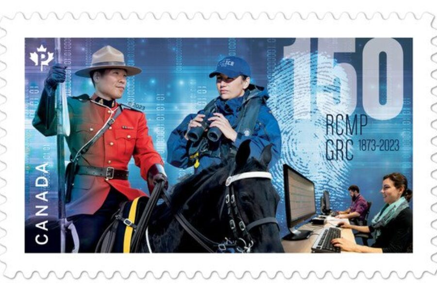 New stamp commemorates RCMP 150th anniversary
