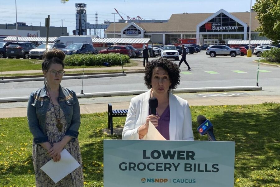 Nova Scotia NDP call on Houston government to cut grocery taxes