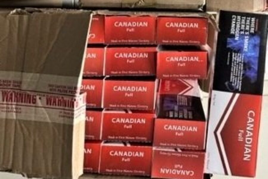 RCMP seize illegal tobacco during traffic stop