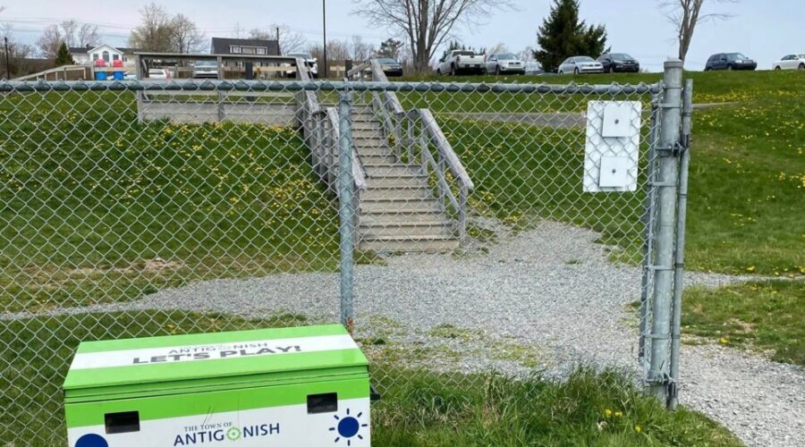 Town of Antigonish brings playboxes to local parks