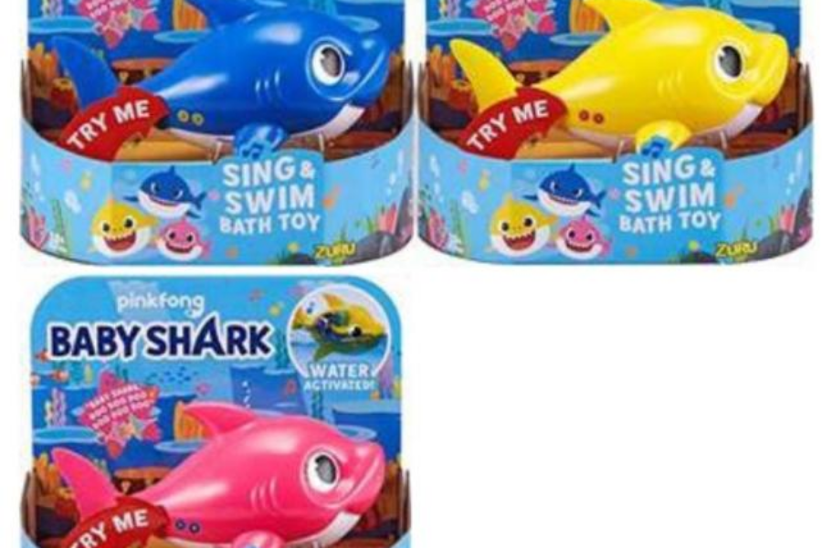 Baby Shark bath toy recalled