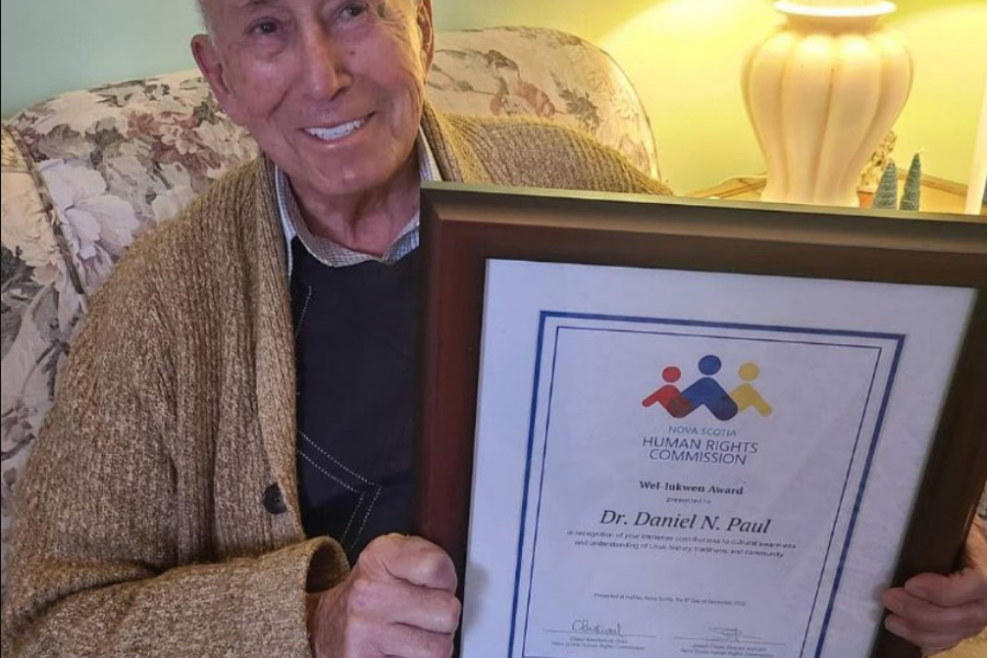 Mi’kmaq author and activist Daniel Paul has passed away at 84 years old