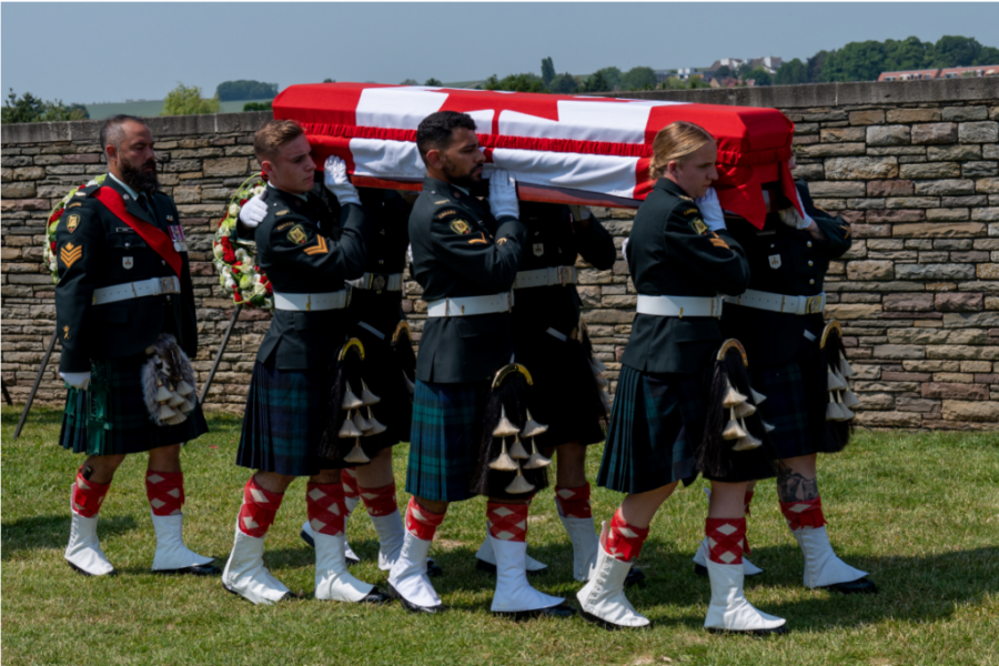Three Canadian solidiers from First World War laid to rest in France