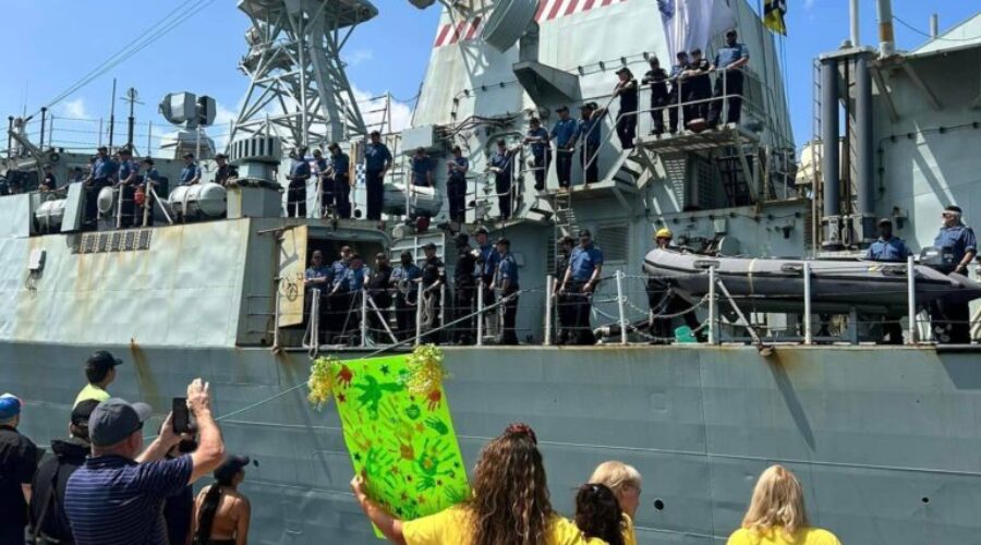 HMCS Fredericton returns home to Halifax from six-month deployment