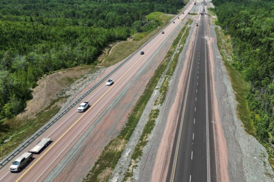 All of newly twinned Highway 104 is officially open