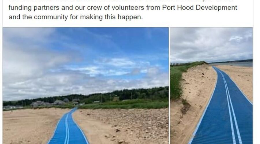 One of the beaches in Port Hood is now more accessible than ever before!