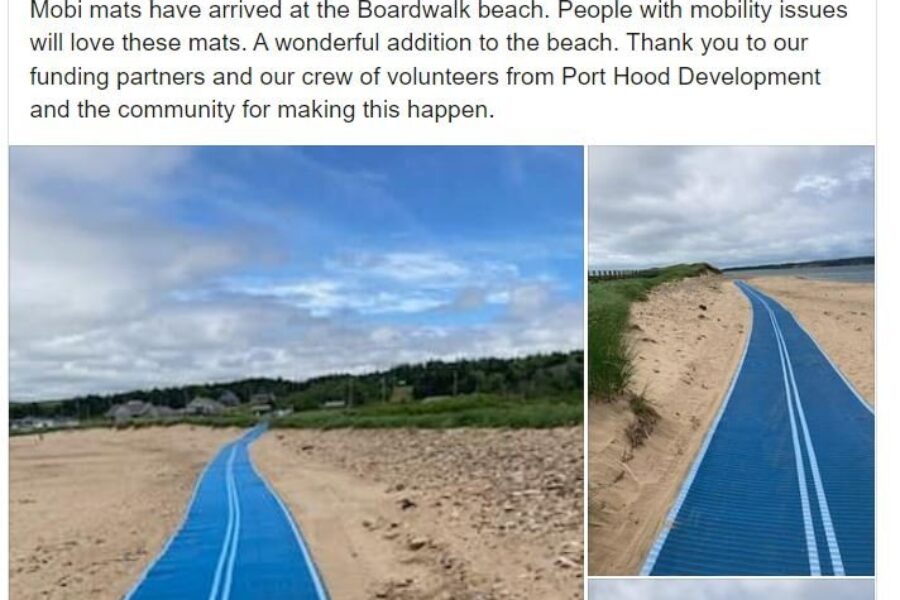 One of the beaches in Port Hood is now more accessible than ever before!
