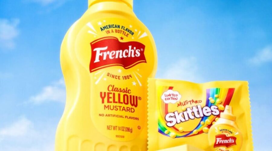 Stop the madness! Mustard Skittles???