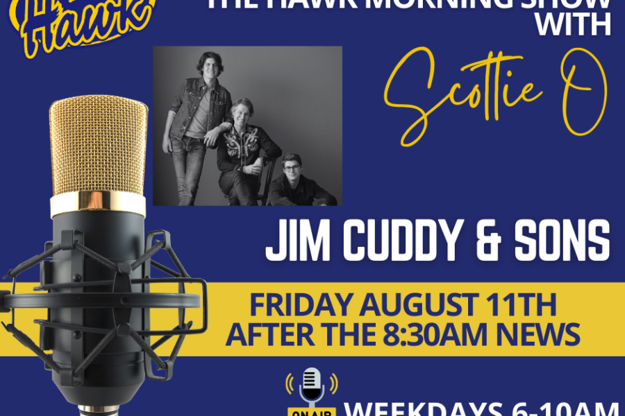 Scottie O chatted with Jim Cuddy and Sons (Devin and Sam) about their show Sept 16th