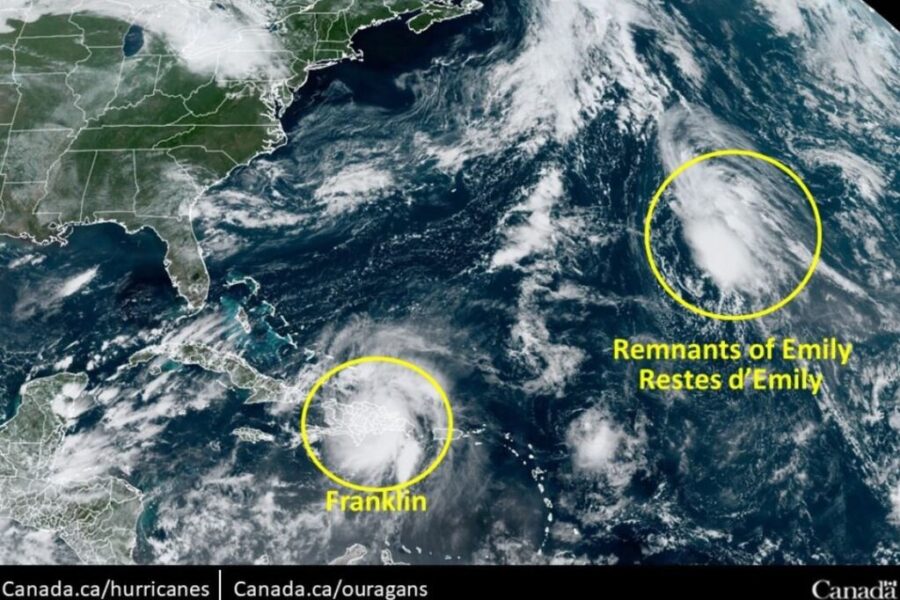 Franklin track will remain uncertain through weekend