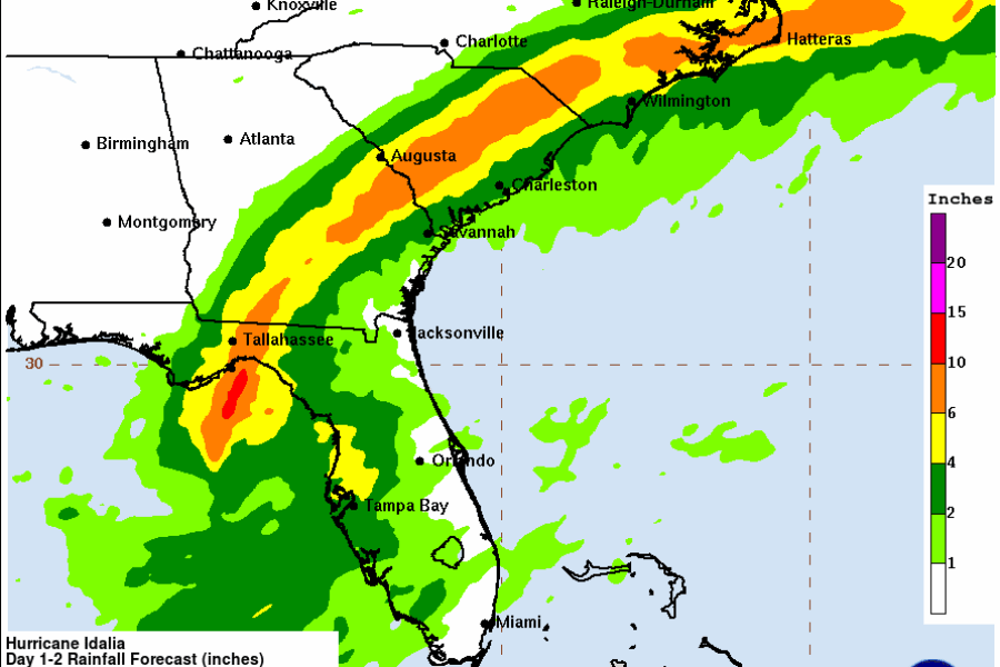 Hurricane Idalia slams Florida