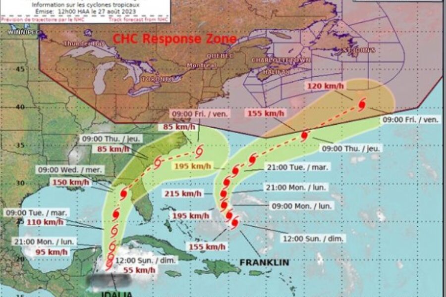 N.S. will be spared wrath of Hurricane Franklin