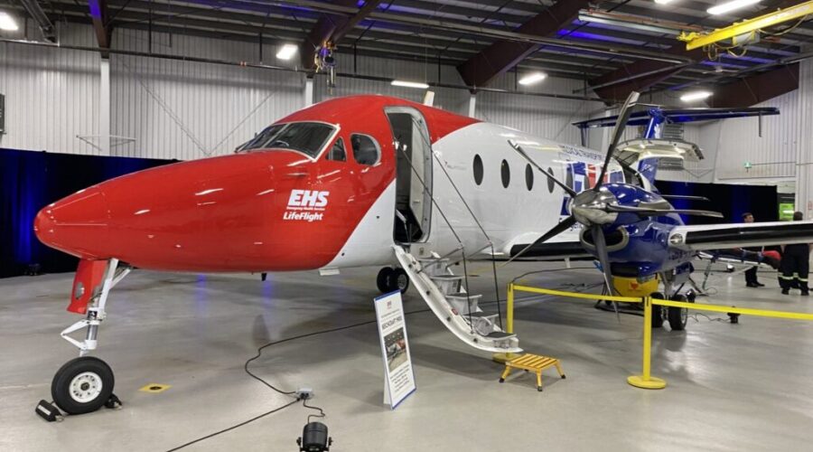 Nova Scotia unveils new LifeFlight plane for non-critical care