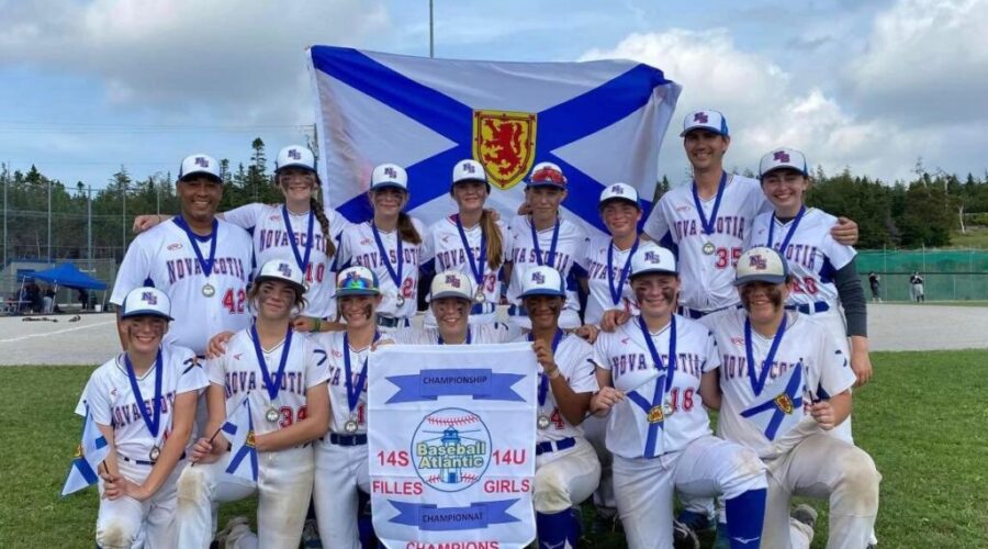 U14 girls female win gold at Atlantics in Newfoundland