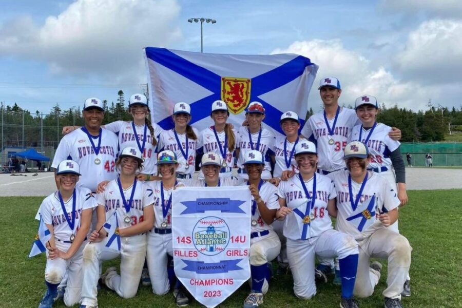 U14 girls female win gold at Atlantics in Newfoundland