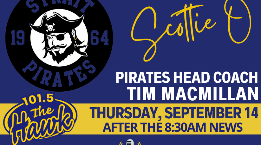 Strait Pirates Head Coach Tim MacMillan on the Upcoming season