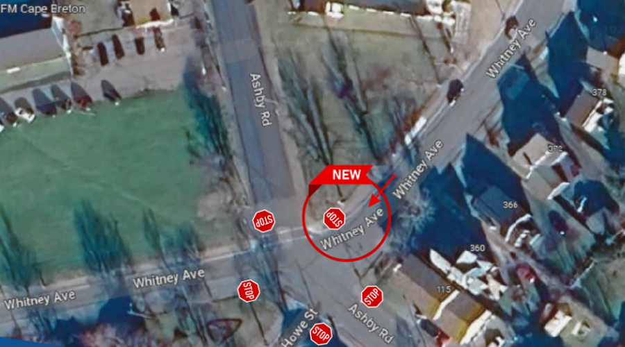 Watch for new stop sign in Sydney