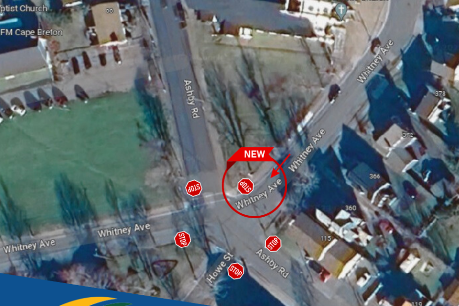 Watch for new stop sign in Sydney