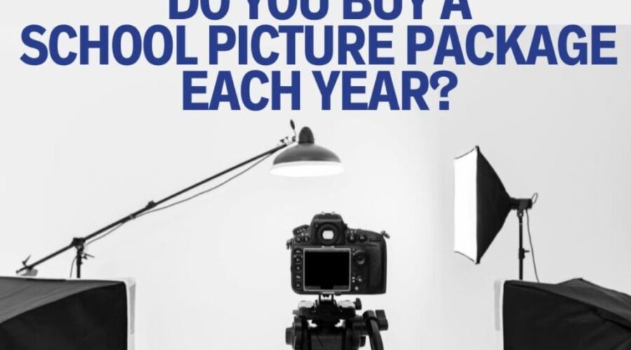 Don’t know what to do with those wallet sized school photos? Try this!