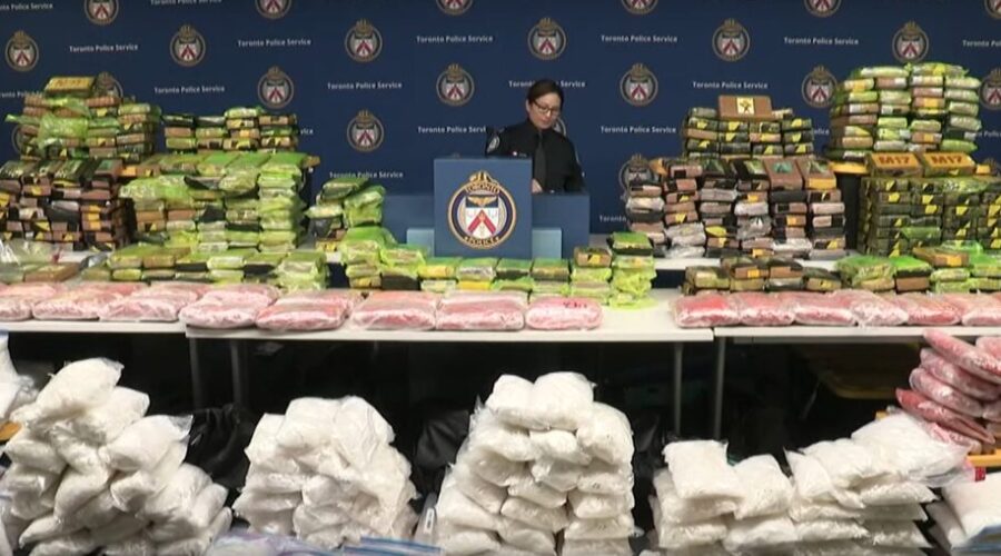 Toronto police make city’s largest ever drug bust