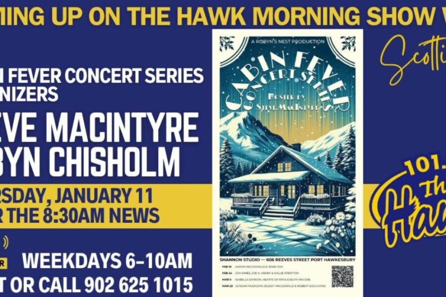 Scottie O Chatted with Steve and Robyn about Cabin Fever