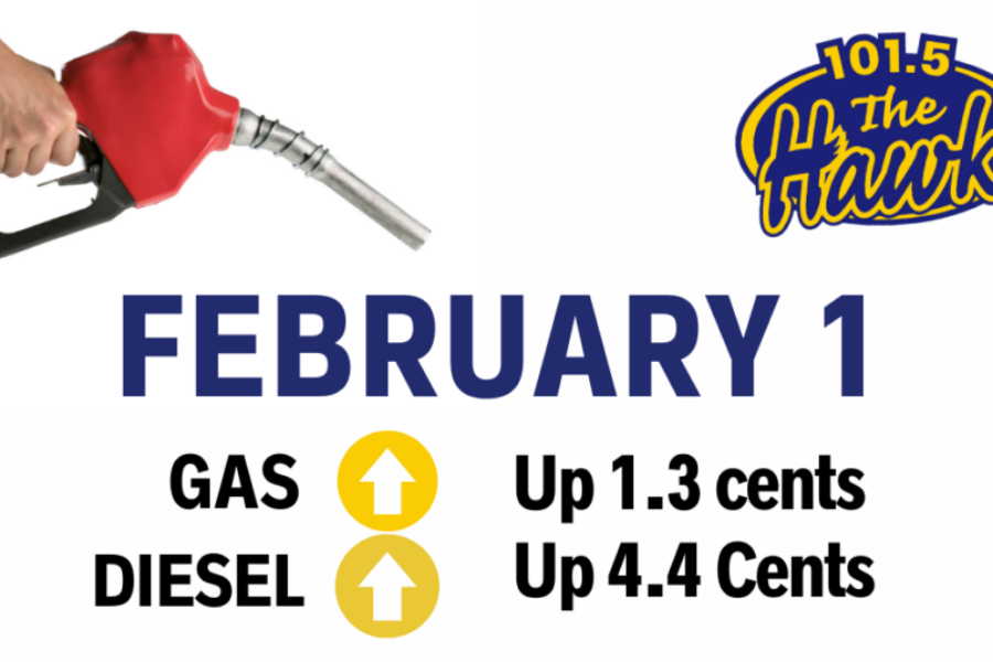 Gas prices adjustment prediction – February 1