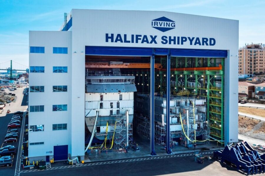 UPDATE: Man dies after being struck by equipment at Halifax’s Irving Shipbuilding