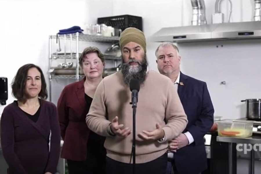 NDP leader pushing for national school food program