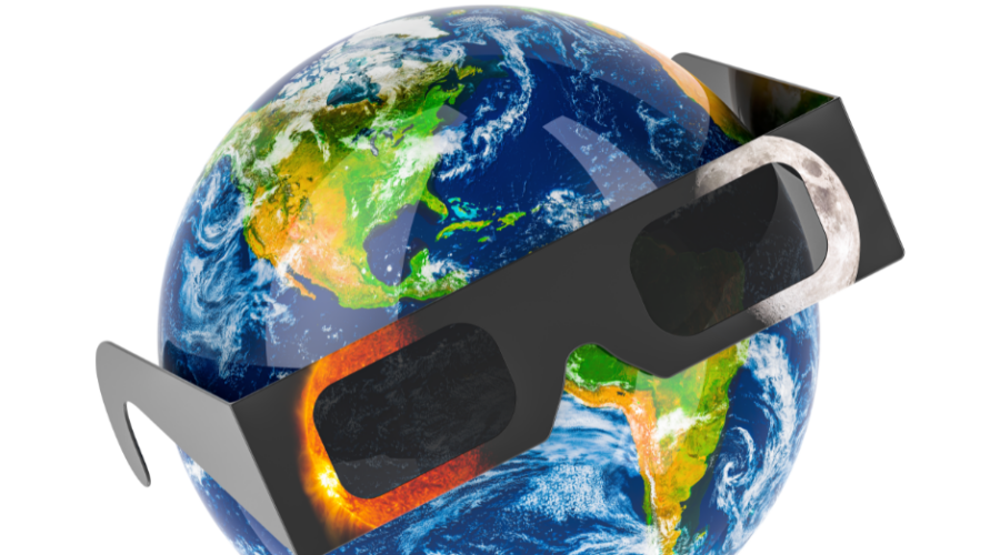 Total solar eclipse on Monday, April 8, 2024