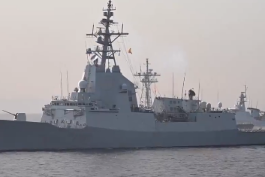 HMCS Montreal and crew depart Halifax