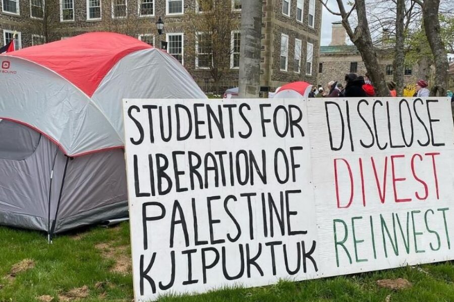 Update: Dalhousie issues statement during pro-Palestinian encampment on campus
