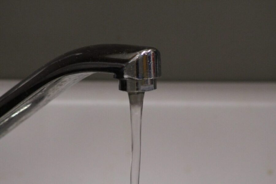 Watermain and hydrant flushing in Port Hawkesbury