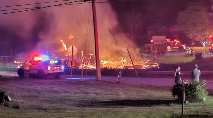 RCMP investigating Bangor Sawmill Museum fire