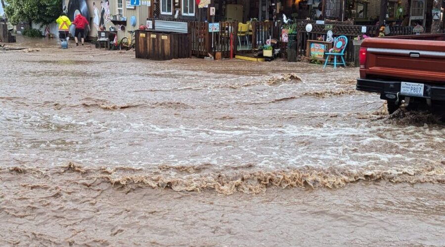 Financial aid for damage from flash floods